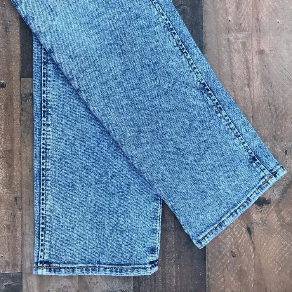 RAG & BONE High Rise Straight Leg Light Stone Wash Jeans Size 26 Zipper Fly - Picture 9 of 13